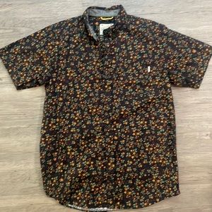 Dravus Collared Short Sleeve Floral Shirt